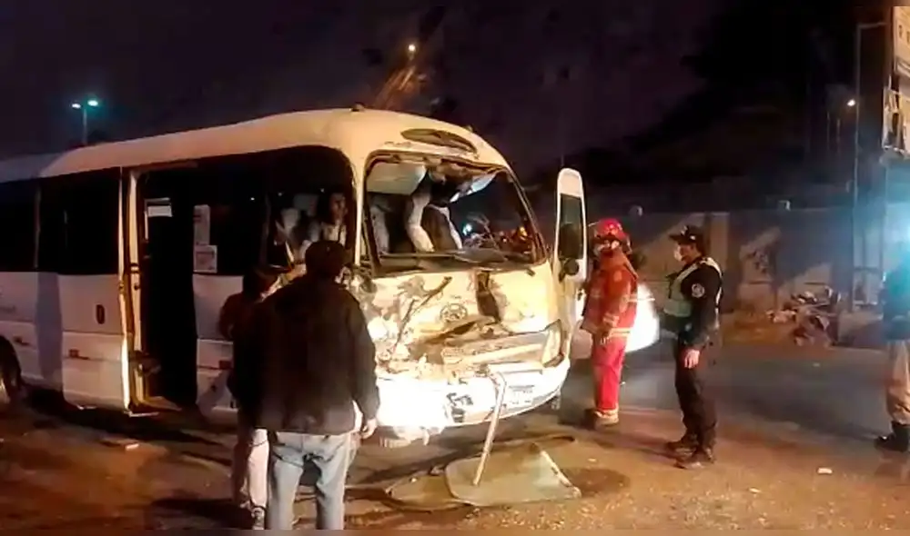 Heridos fueron trasladados al hospital más cercano. Foto: Municipalidad de Chosica