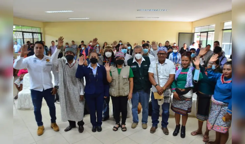 La comunidad Alto Esperanza del Río Inuya, de Ucayali, está en situación de alta vulnerabilidad dado que cuenta con población en contacto inicial. Foto: Ministerio de Cultura.