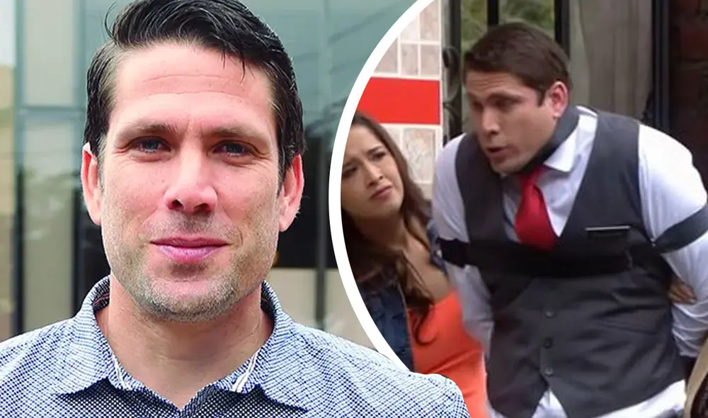 Paco Bazán interpretó a Richard Wilkinson Battlerfield en "Al fondo hay sitio". Foto: composición LR/captura de ATV/América TV/YouTube