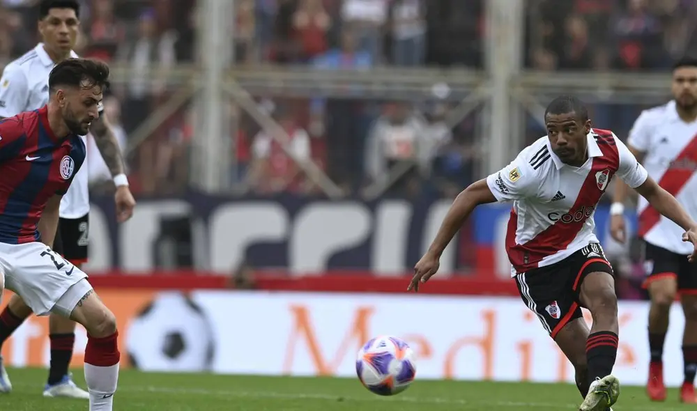 River Plate ganó por la mínima a San Lorenzo en el estadio Pedro Bidegain. Foto: RiverPlate/Twitter River Plate ganó por la mínima a San Lorenzo en el estadio Pedro Bidegain. Foto: RiverPlate/Twitter