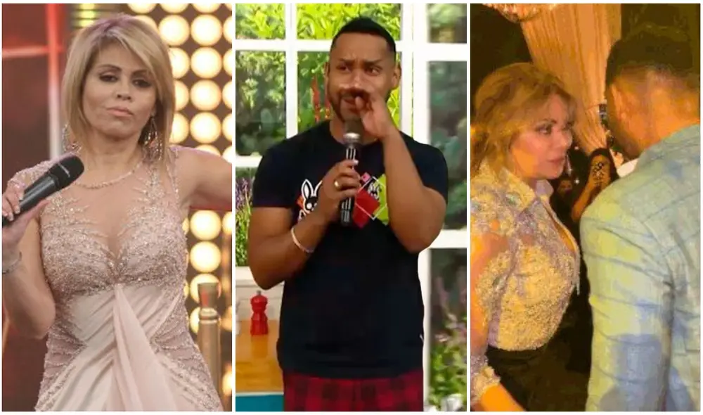 A pesar de todo, Edson Dávila tomó con humor las palabras de Gisela Valcárcel. Foto: composición LR/La gran estrella/América Hoy