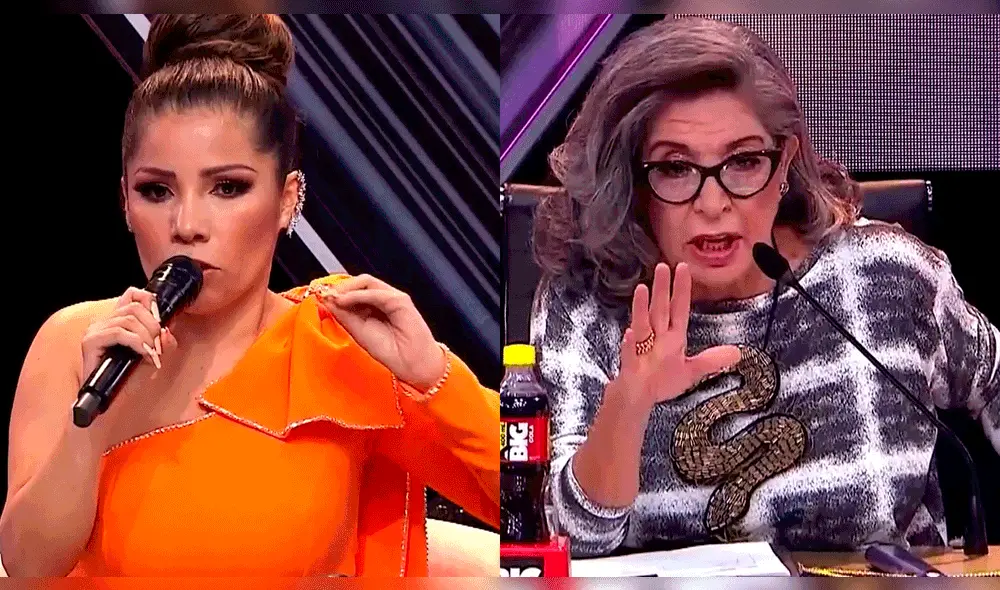 Susan Ochoa encaró a Michelle Alexander en "La gran estrella". Foto: composición LR/captura de América TV