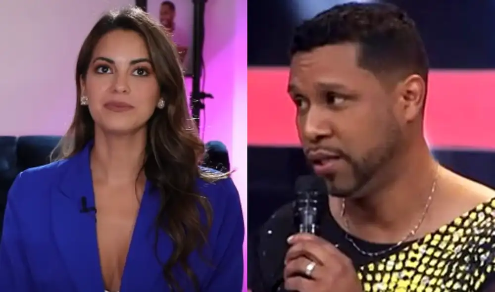 Valeria Piazza se refirió al comportamiento de Edson Dávila. Foto: composición LR/ captura de Youtube/ captura de América TV