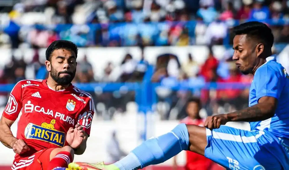 Los celestes empataron en Juliaca y siguen invictos. Foto: Twitter/Sporting Cristal Los celestes empataron en Juliaca y siguen invictos. Foto: Twitter/Sporting Cristal