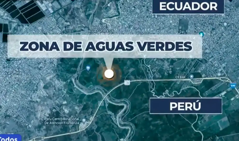 Miles de ciudadanos extranjeos ingresan diariamente al Perú, a través de la zona que limita con Ecuador. Foto: captura de Latina