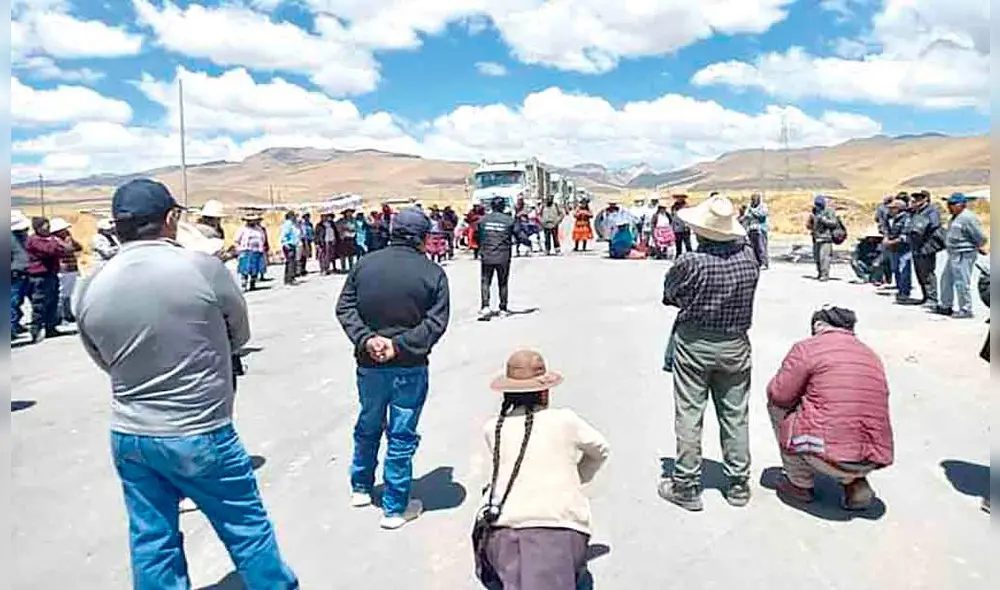 Reunión. Comuneros se reunieron con representantes del gobierno ayer. La República
