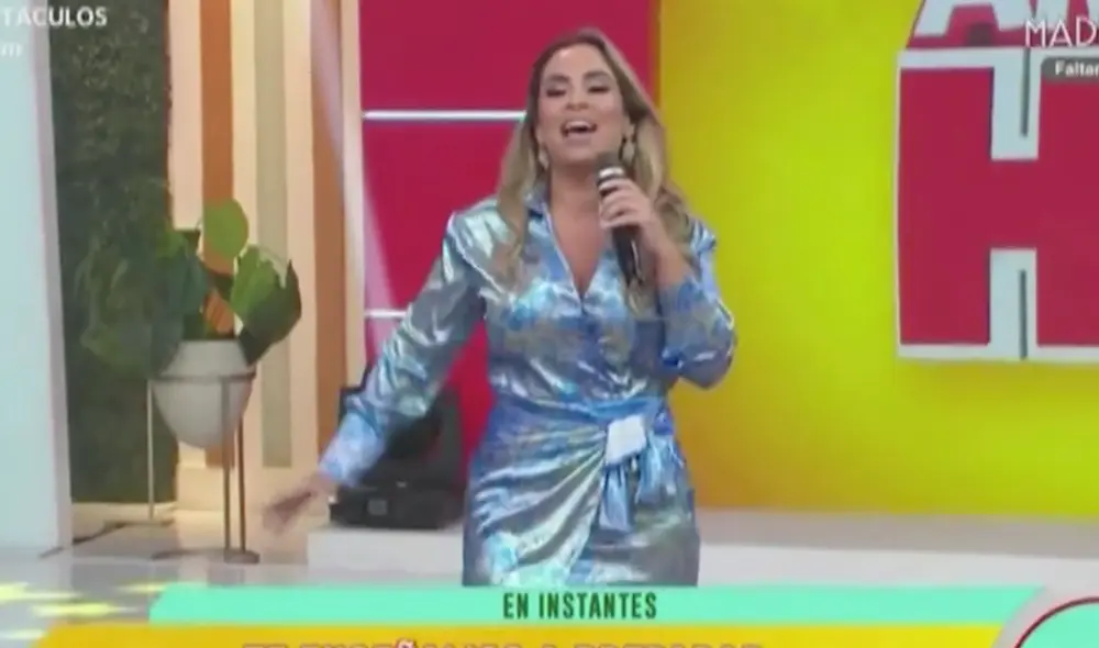 Ethel Pozo regresa renovada a "América hoy". Foto: captura de América TV