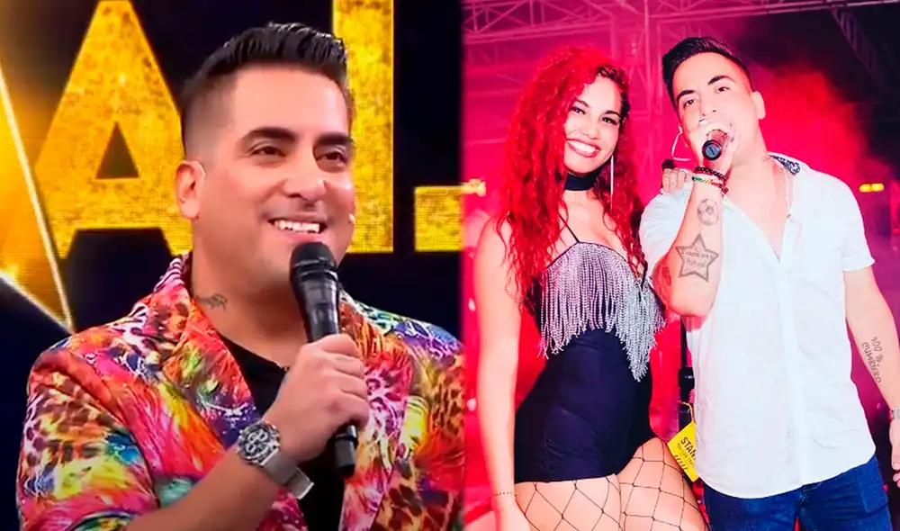 Tommy Portugal habló sobre su relación con Dayana Córdoba. Foto: captura América TV / Instagram /  Dayana Córdoba