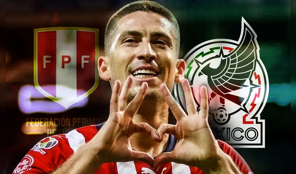 Santiago Ormeño jugó con la selección peruana las Eliminatorias Qatar 2022. Foto: composición LR/Imago 7/FPF/selección mexicana