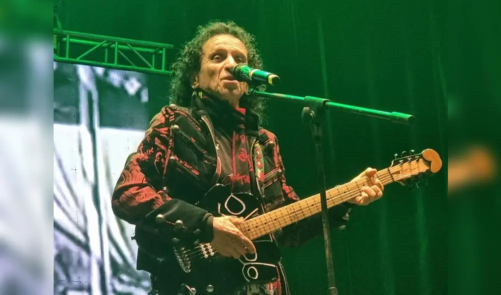 Álex Lora emocionado por reencontrarse con los fans de El Tri en Lima. Foto: Grace Mora/URPI LR