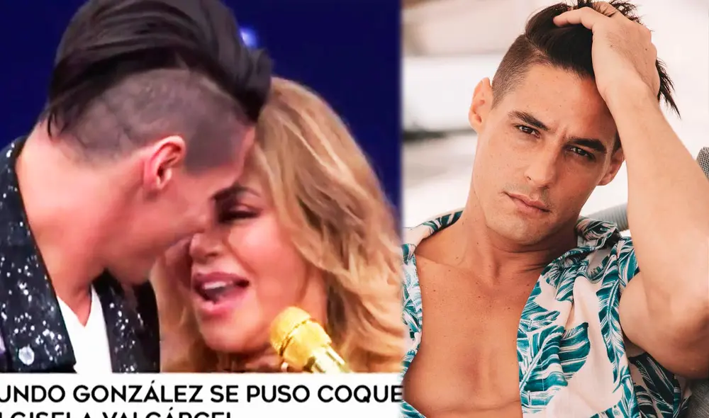 Facundo González habló sobre los coqueteos con Gisela Valcárcel. Foto: captura América TV / Instagram / Facundo González Facundo González habló sobre los coqueteos con Gisela Valcárcel. Foto: captura América TV / Instagram / Facundo González