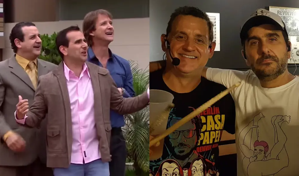 Giovanni Ciccia y Sergio Galliani son amigos desde hace más de 20 años. Foto: composición LR/Instagram/Giovanni Ciccia/captura de Al fondo hay sitio Giovanni Ciccia y Sergio Galliani son amigos desde hace más de 20 años. Foto: composición LR/Instagram/Giovanni Ciccia/captura de Al fondo hay sitio