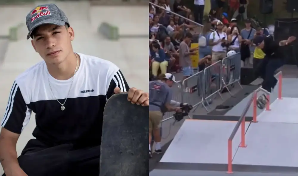 El peruano de 23 años ganó los Extreme Barcelona 2022. Foto: composición LR/Red Bull