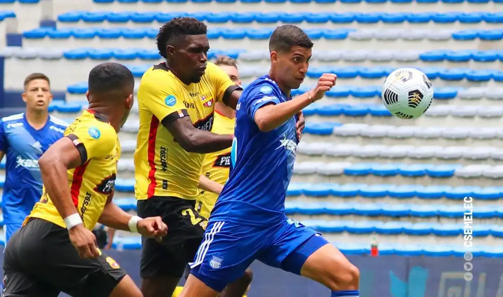 Toreros y millonarios protagonizaron un candente clásico del astillero por la LigaPro de Ecuador. Foto: Twitter/Emelec