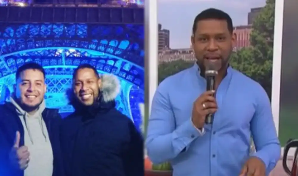 Edson Dávila acudió junto a su novio a la boda de Ethel Pozo. Foto: Composición LR/ Captura de América / Instagram Edson Dávila acudió junto a su novio a la boda de Ethel Pozo. Foto: Composición LR/ Captura de América / Instagram