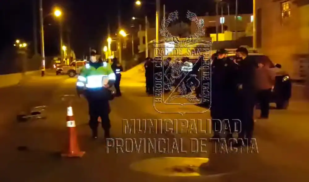 Accidente se registró entre la avenida La Cultura y la calle Simón Bolivar. Foto: MPT Accidente se registró entre la avenida La Cultura y la calle Simón Bolivar. Foto: MPT