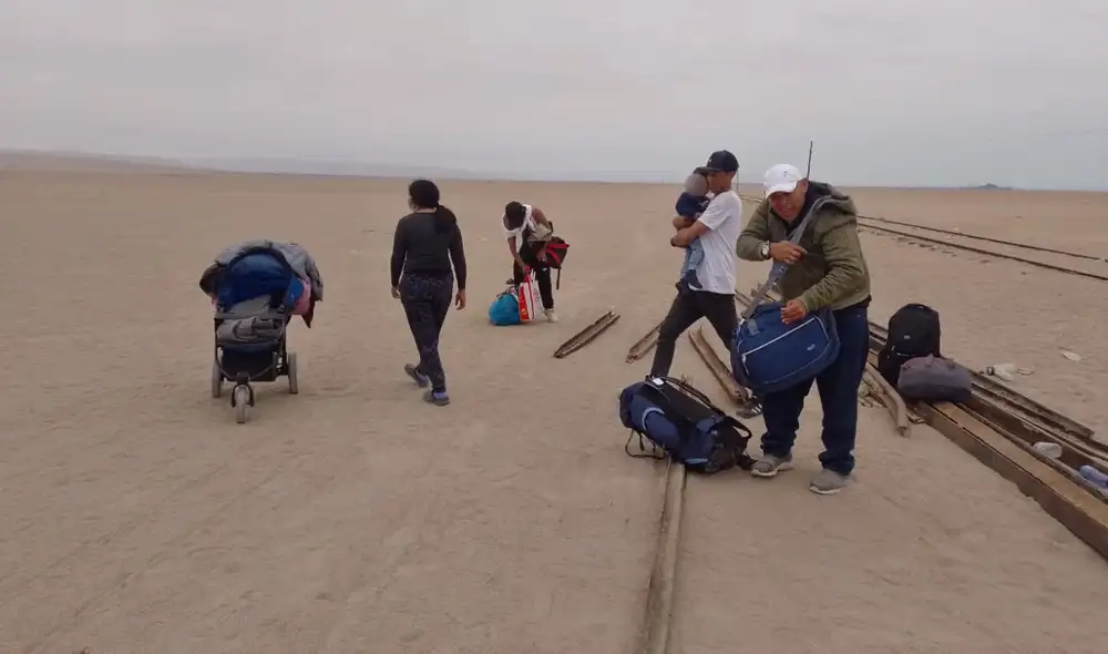 Extranjeros indocumentados pretendían ingresar a Perú. Foto: PNP Extranjeros indocumentados pretendían ingresar a Perú. Foto: PNP