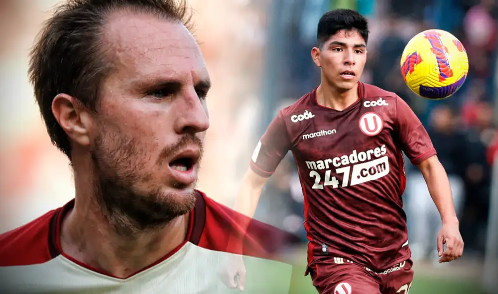 Hernán Novick elogió a Piero Quispe, quien no jugó con la 'U' en la última fecha de Liga 1. Foto: composición de Gerson Cardoso/La República
