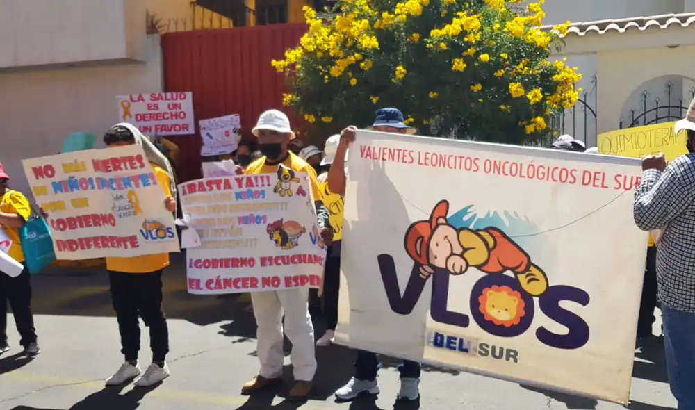 Piden inplementar Ley de Cáncer Infantil. Foto: Alexis Choque/La República Piden inplementar Ley de Cáncer Infantil. Foto: Alexis Choque/La República
