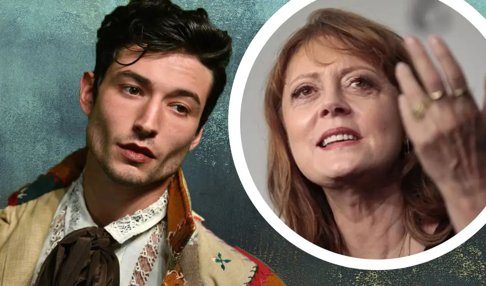 Ezra Miller se habría molestado con Susan Sarandon porque no lo invitó a una cena. Foto: Page Six