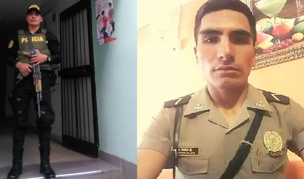 El suboficial PNP Juan Tapia Núñez cumplía servicio nocturno en la comisaría de Abancay. Foto: difusión