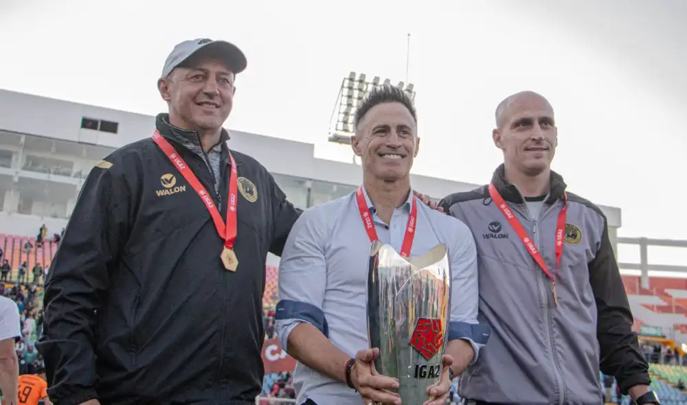 Pablo Peirano, DT del Cusco FC. Foto: Cusco FC