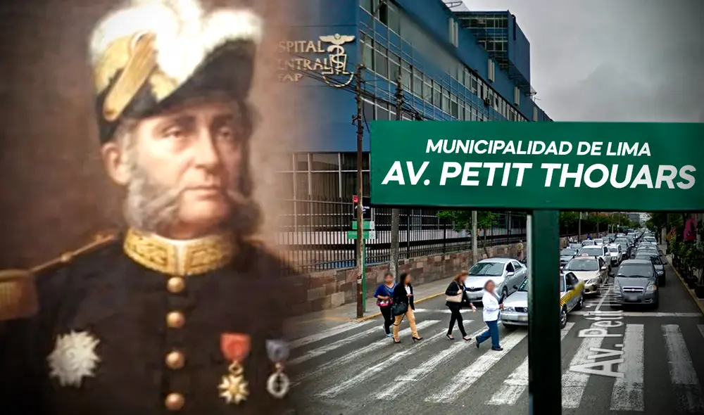 Petit Thouars tuvo un noble gesto con Lima al enterarse que estaba siendo saqueada por los soldados de Manuel Baquedano. Foto: composición LR/Perú redes/Mapio.net