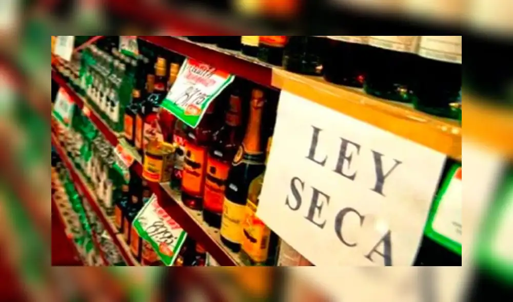 La ley seca es una norma que suele utilizarse en varios países para garantizar unas elecciones más ordenadas. Foto: TV Perú.