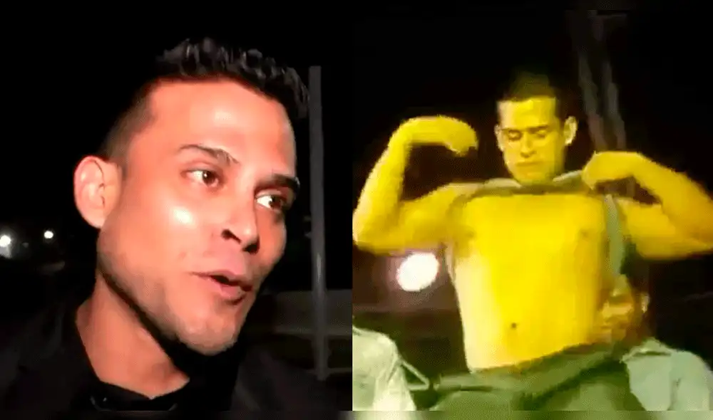 Christian Domínguez afirma que no dejará de hacer el 'baile del gusano'. Foto: composición LR/Willax TV/ATV