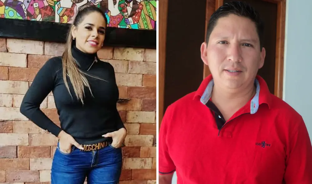 La cantante y el notario fueron captados besándose en el distrito de Los Olivos. Foto: composición La República/Giuliana Rengifo Facebook/Paul Pineda Facebook