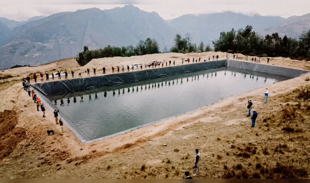 Los reservorios artificiales dotan de agua para el agro durante todo el año. Foto: GRALL