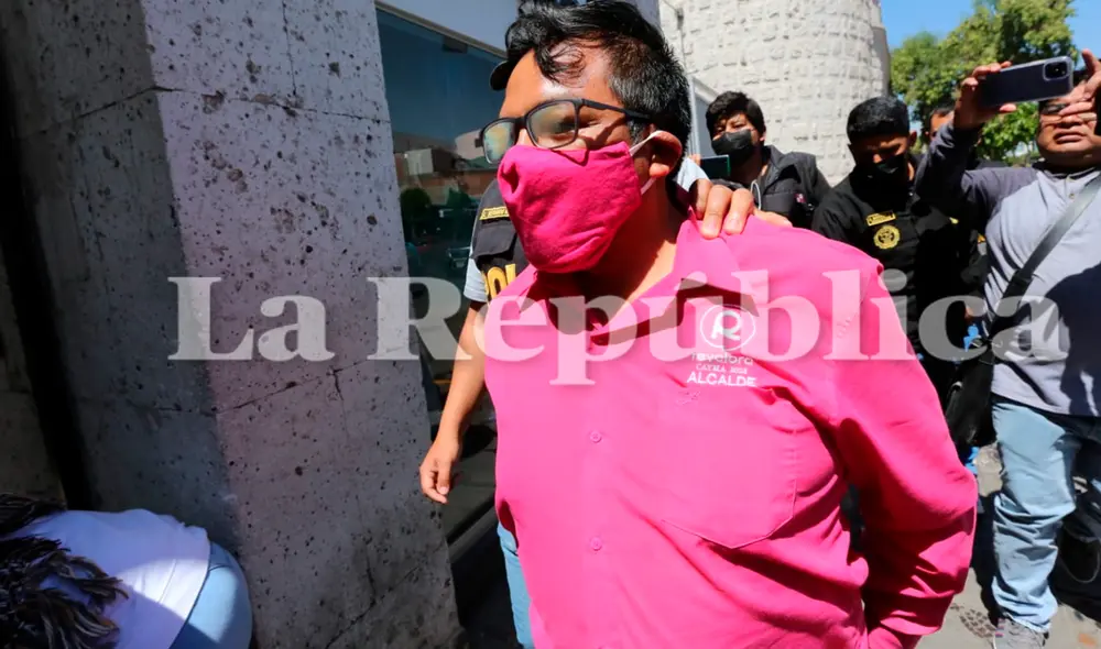 El postulante fue intervenido al pasar el mediodía. Foto: Alexis Choque/ URPI-LR