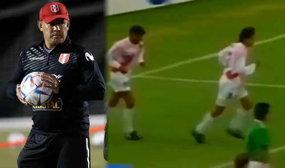 Juan Reynoso sabe lo que es marcar contra México. Foto: composición LR/Selección peruana