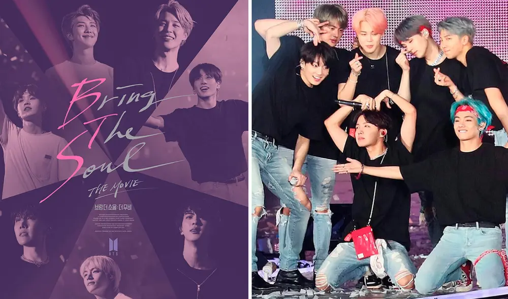 "Bring the soul" es una de las películas de BTS que se transmitirán gratis. Foto: BIGHIT