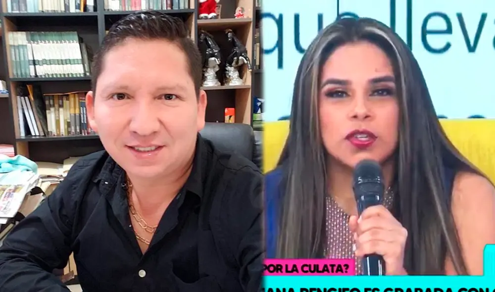 Paul Pineda fue ampayado con Giuliana Rengifo. Foto: Facebook / Paul Pineda / captura Willax TV