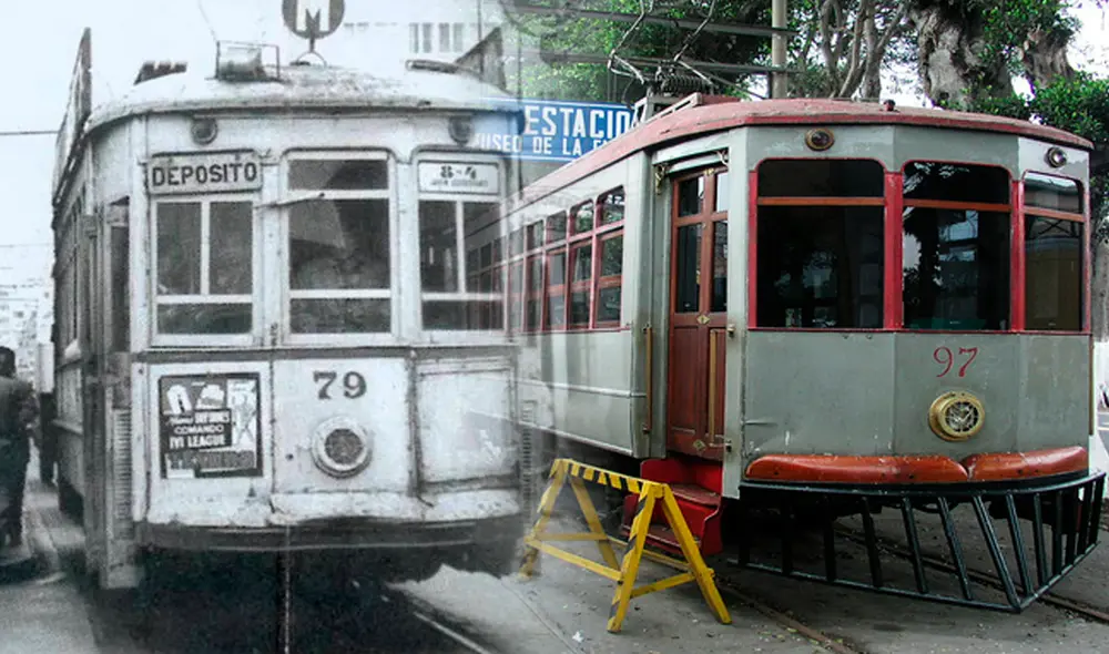Conoce los motivos por los que desapareció el tranvía eléctrico de Lima. Foto: composición LR/LimaLaÚnica/Facebook/captura Panamericana