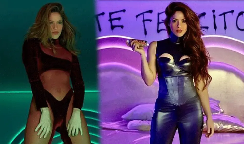 “Te felicito” de Shakira y Rauw Alejandro es nominado a los Latin Grammy 2022. Foto: composición LR/ @Shakira / Instagram