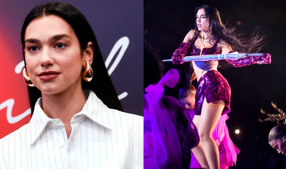 Dua Lipa agradeció el cariño de sus fans latinos. Foto: composición LR/ AFP Dua Lipa agradeció el cariño de sus fans latinos. Foto: composición LR/ AFP