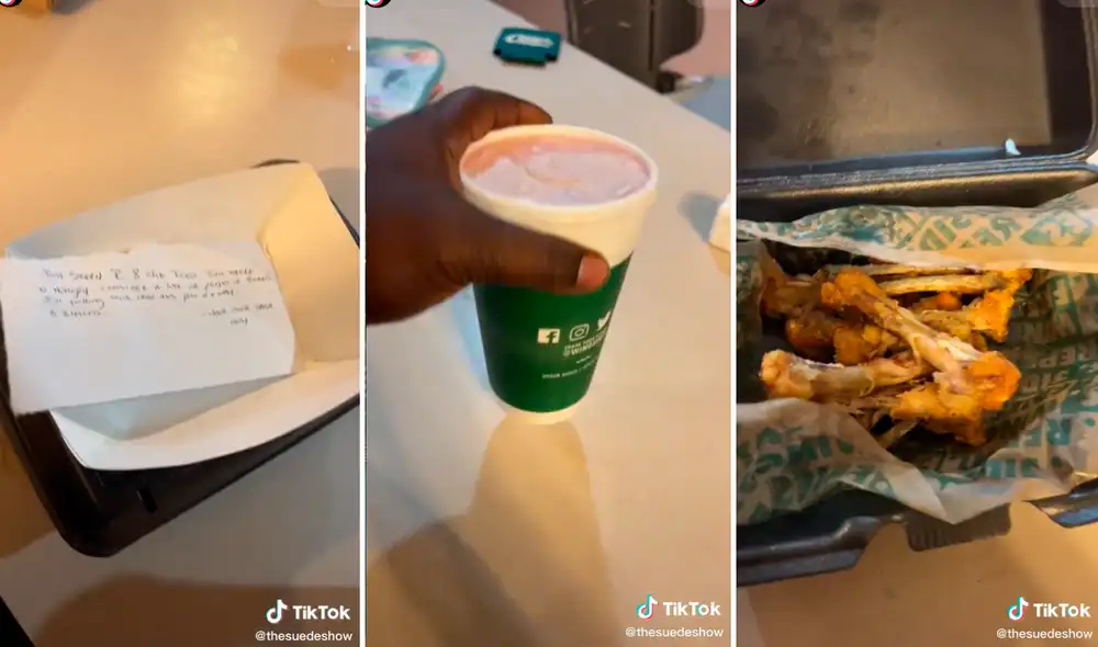 El clip ya ha logrado cerca de un millón de reproducciones. Foto: composición LR/captura de TikTok/@Thesuedeshow