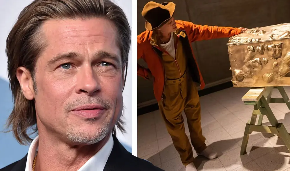Brad Pitt exhibió su obra en el museo finlandés Sara Hilden Art. Foto: BradPittPlanB/Twitter