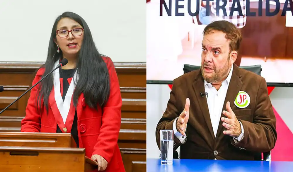 Ruth Luque dijo que Gonzalo Alegría debería responder por los hechos graves que se le acusa. Foto: composición LR/Congreso/Andina Ruth Luque dijo que Gonzalo Alegría debería responder por los hechos graves que se le acusa. Foto: composición LR/Congreso/Andina