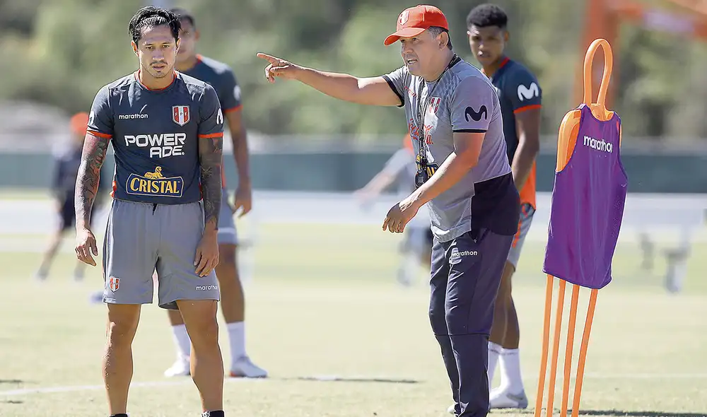 Confianza. Juan Reynoso le pondrá toda la responsabilidad a Gianluca Lapadula como el ‘9’ de la selección peruana. Foto: difusión
