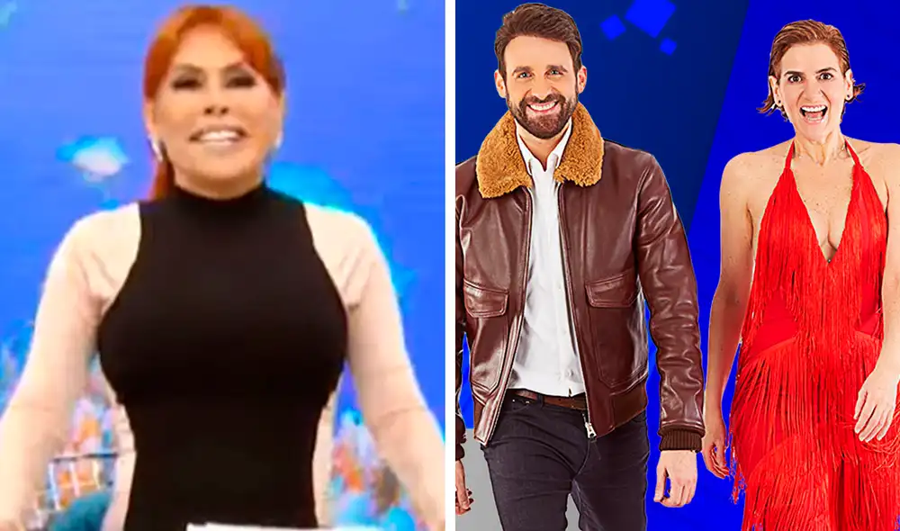 Magaly Medina y Rodrigo González fueron amigos en los inicios del conductor en la televisión. Foto: captura ATV/ Willax