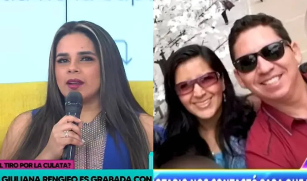 Giuliana Rengifo sorprendida por declaraciones de la esposa del notario Paul Pineda. Foto: composición/ captura de Willax/ captura de ATV Giuliana Rengifo sorprendida por declaraciones de la esposa del notario Paul Pineda. Foto: composición/ captura de Willax/ captura de ATV