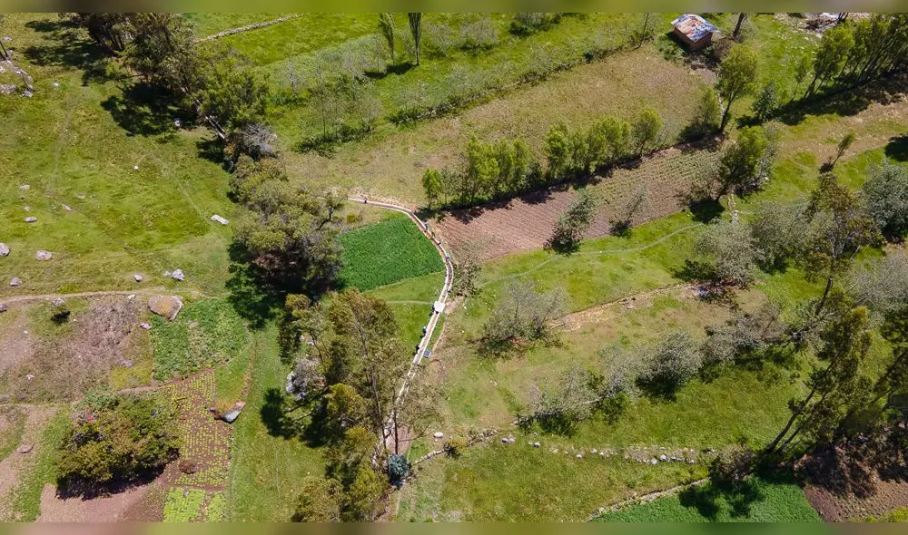 Canal de riego beneficiará a más de 100 pobladores del valle Yatún en Cutervo. Foto: Gerencia Sub Regional Cutervo.