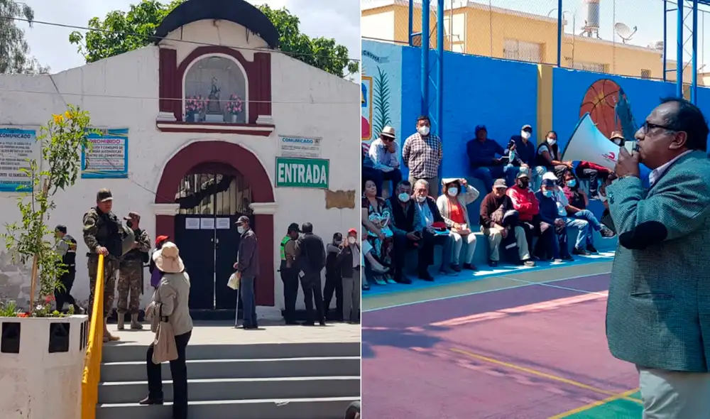 La obra consistía en la creación de 200 nichos. Foto: Alexis Choque/ URPI-GLR La obra consistía en la creación de 200 nichos. Foto: Alexis Choque/ URPI-GLR