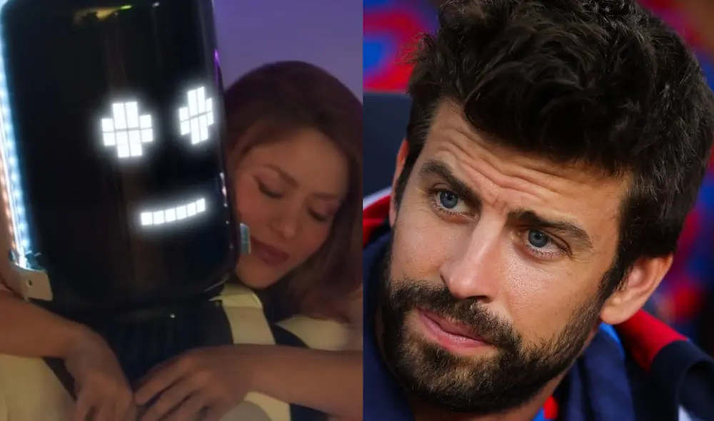 "Te felicito" fue estrenada el 21 de abril del 2022 en YouTube. Foto: composición LR/Shakira/YouTube/Los 40