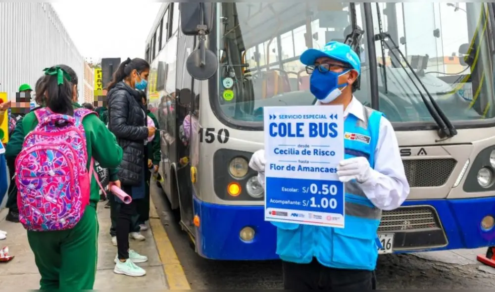 Los buses de este servicio especial del Corredor Azul partirán de un paradero de la calle Cecilia del Risco. Foto: ATU