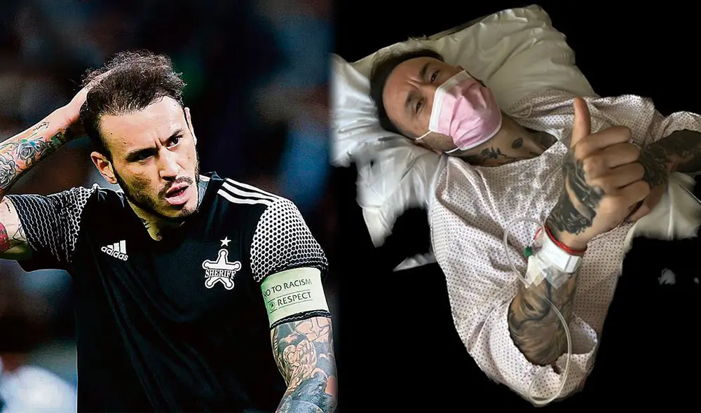 Gustavo Dulanto milita actualmente en el Riga FC de Letonia, tras haber jugado con el Sheriff Tiraspol. Foto: composición GLR/AFP/GDulanto Gustavo Dulanto milita actualmente en el Riga FC de Letonia, tras haber jugado con el Sheriff Tiraspol. Foto: composición GLR/AFP/GDulanto