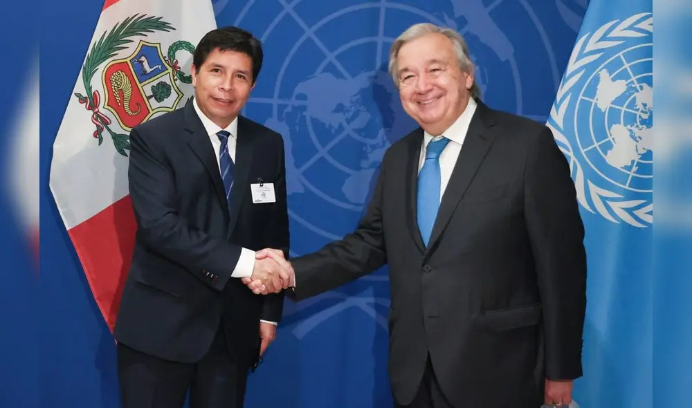 Pedro Castillo en la ONU Pedro Castillo en la ONU